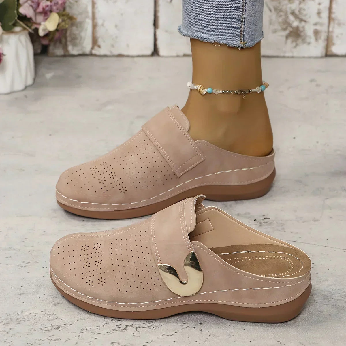 Caprielle™ Chic Wedge Sandals