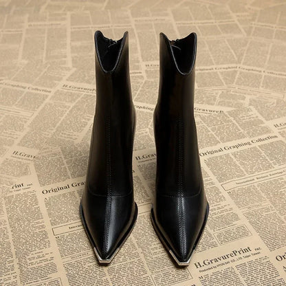 Chrome Tip Celeste Boot