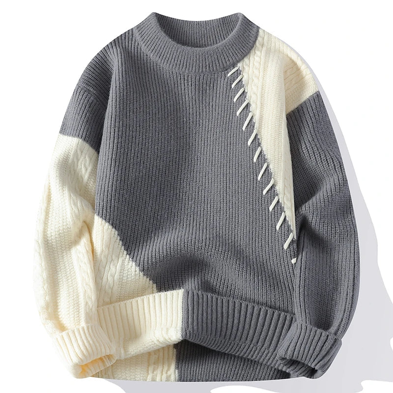 Caelum™ Patchwork Sweater