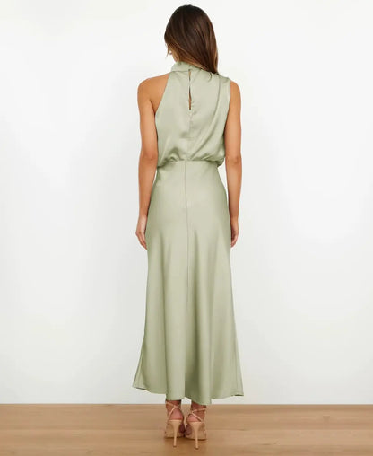Chloe High Waist Midi Dress