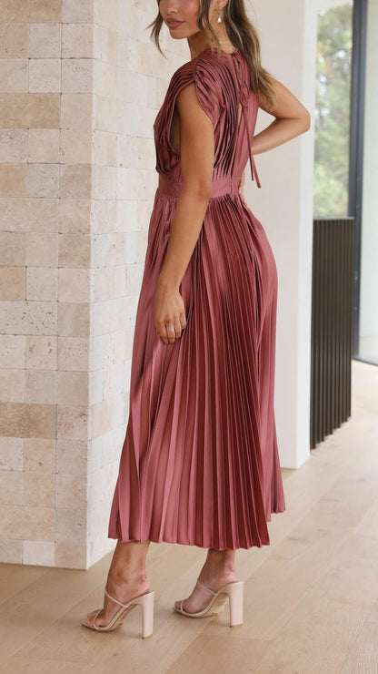Lexi - Luxe Pleated Dress