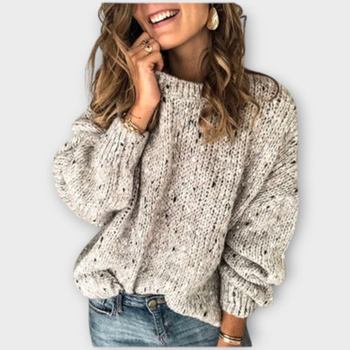 Mina - Cozy Retro Knit Sweater