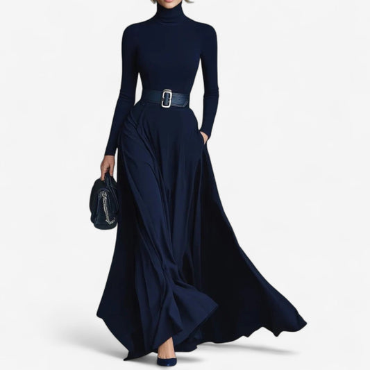 Elise™ High Neck Maxi Dress