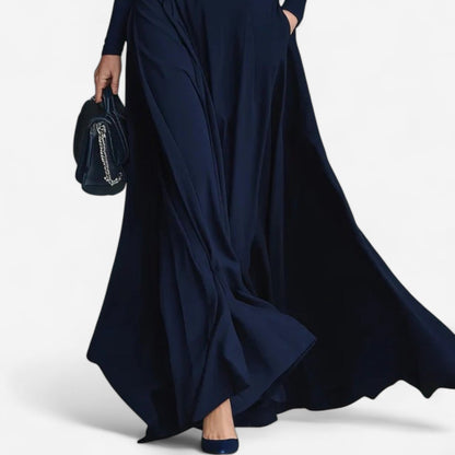 Elise™ High Neck Maxi Dress