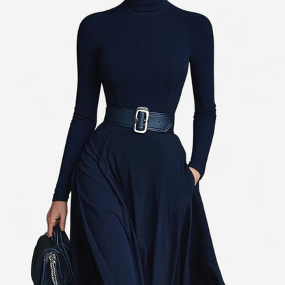 Elise™ High Neck Maxi Dress