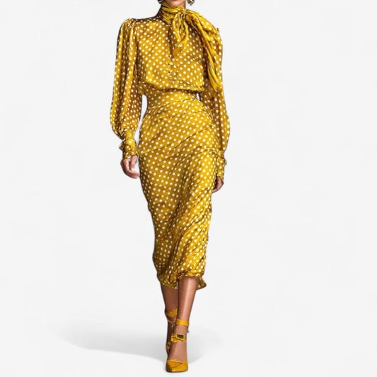 Susie™ Two-Piece Ensemble Gold