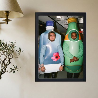 Kanye West x Lil Pump 'I Love It' Poster