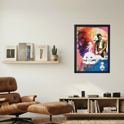 Kid Cudi 'KIDS SEE MOON MAN' Poster