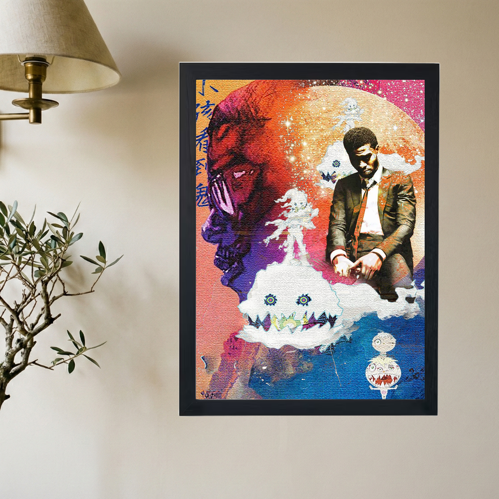 Kid Cudi 'KIDS SEE MOON MAN' Poster