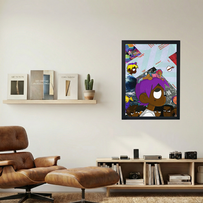 Lil Uzi Vert 'No Misses Collaged' Poster
