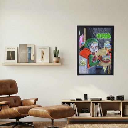 MF DOOM 'FOOD SKETCHED' Poster