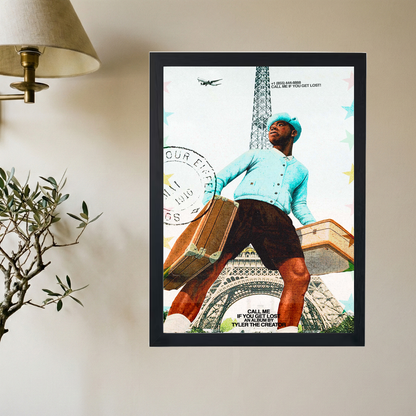 Tyler The Creator 'Call me in Paris!' Poster
