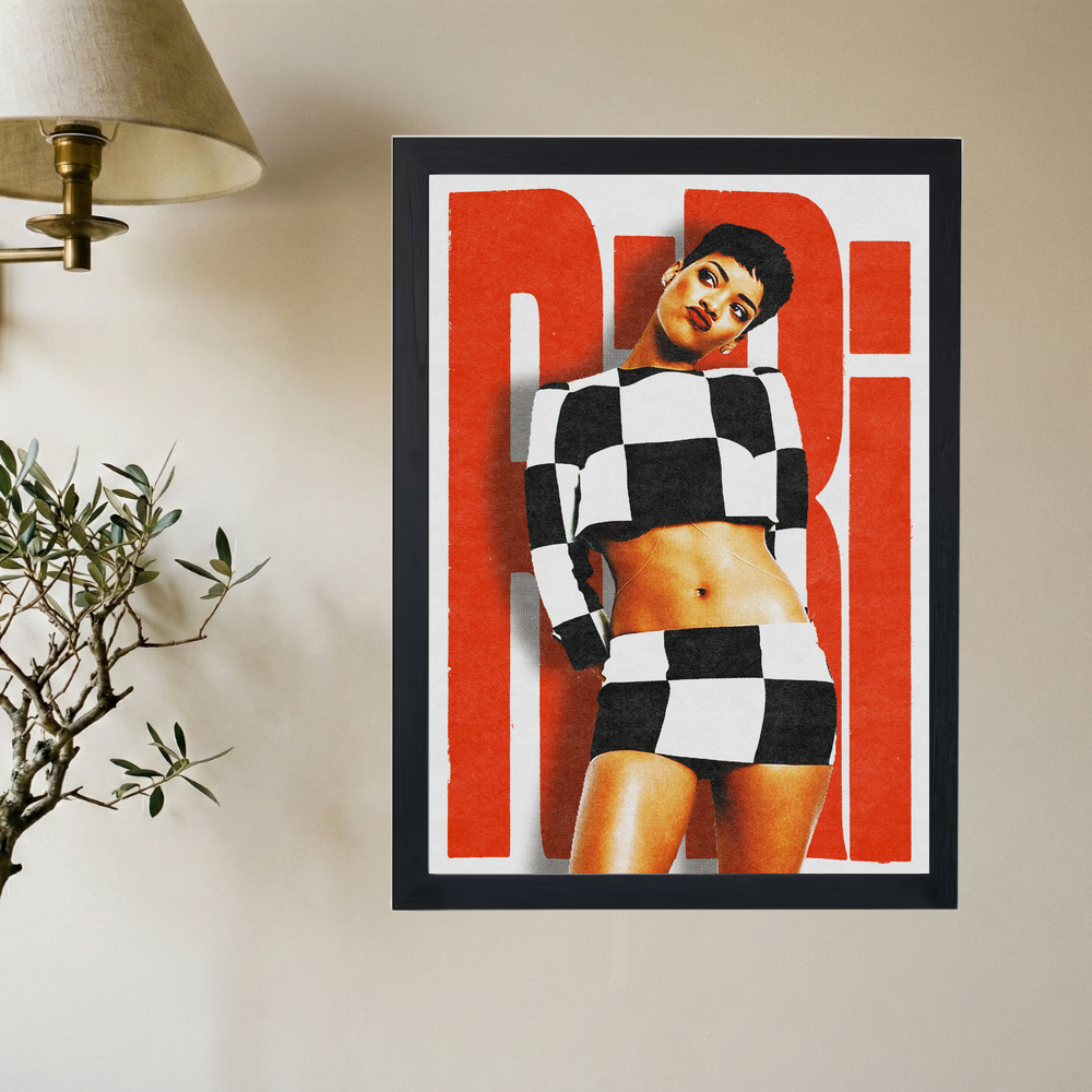 Rihanna 'RIRI Red' Poster