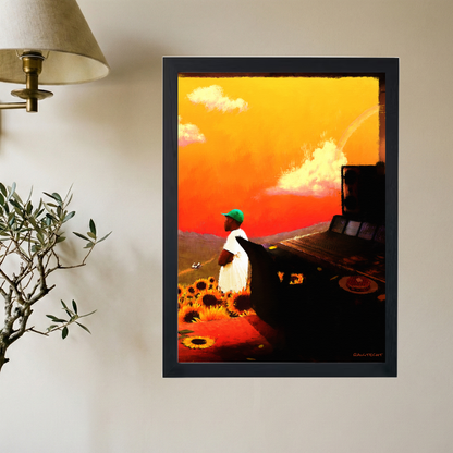 Tyler, The Creator 'Flower Boy' Painting Poster