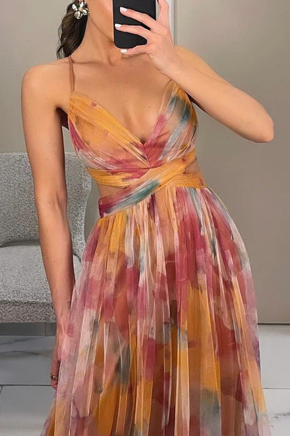 Alexia™ | Petal Grace Maxi Dress