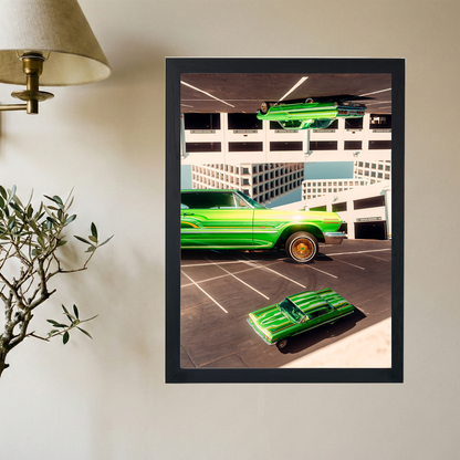 63 Chevy Impala 'Different Angles' Poster