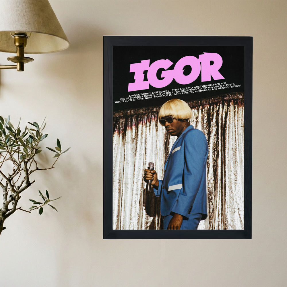 Tyler The Creator 'Igor Blue Suit' Poster