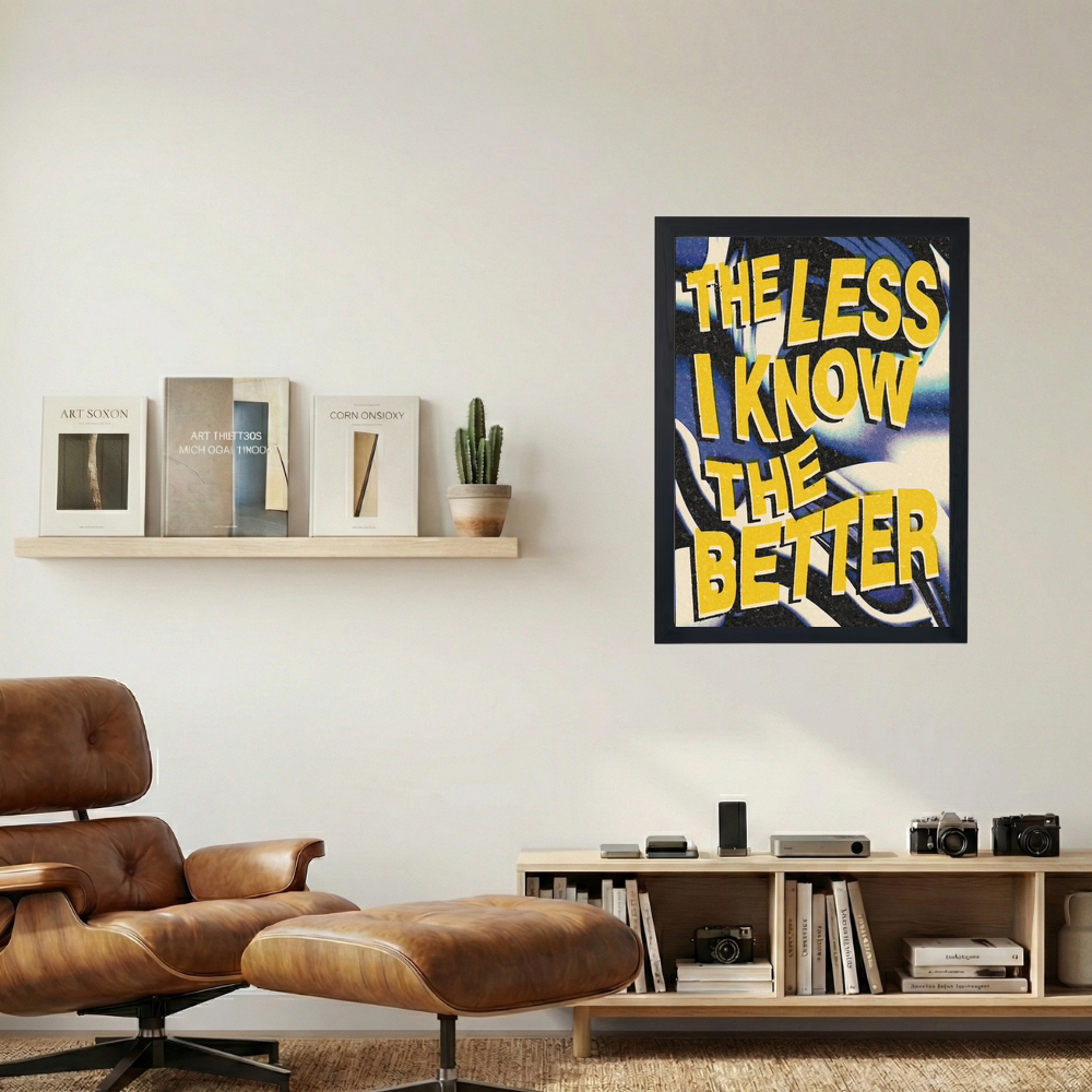 Tame Impala 'The Less I Know The Better' Poster