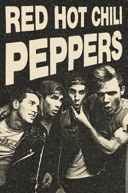 Red Hot Chili Peppers 'Gang' Poster