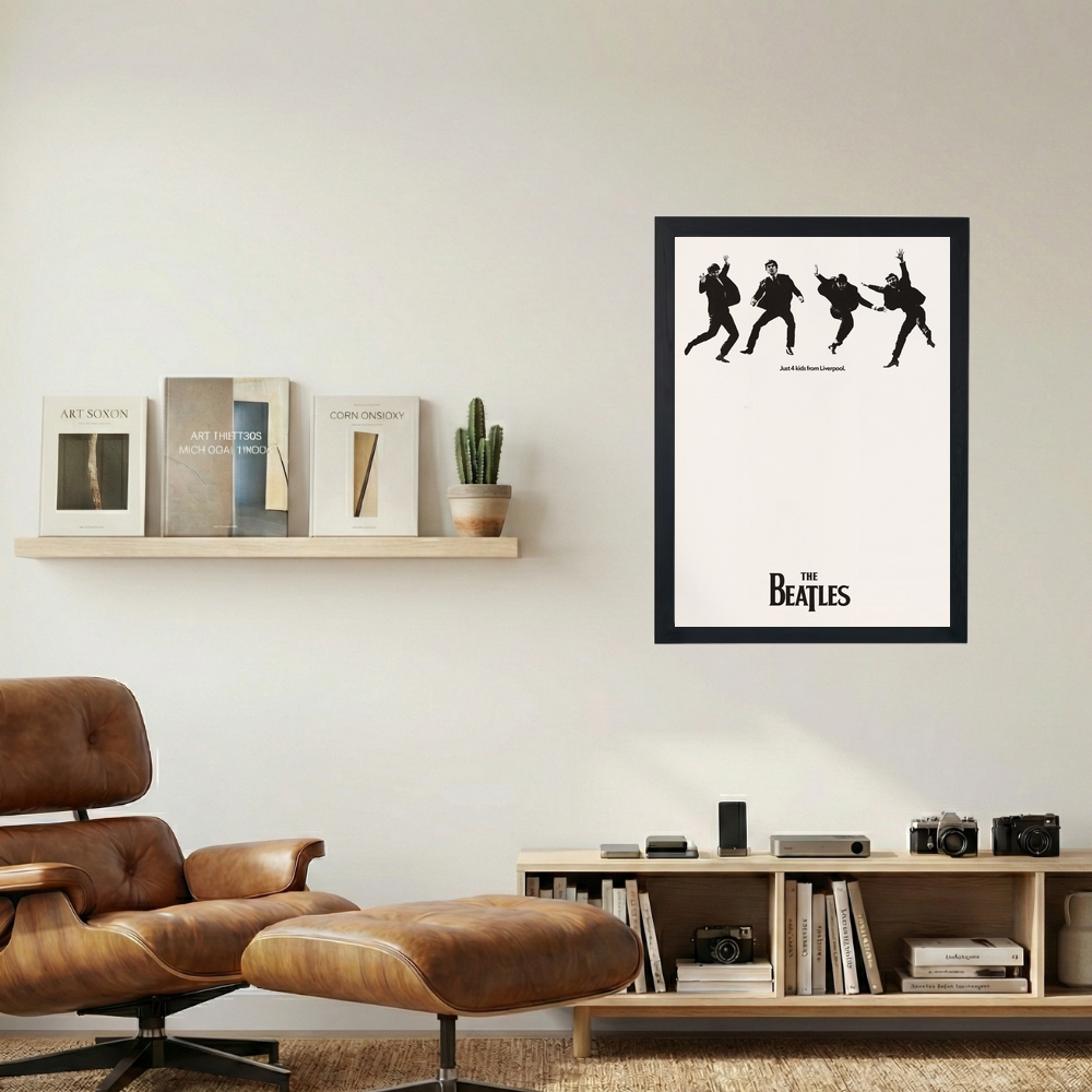 The Beatles '4 Kids From Liverpool' Poster