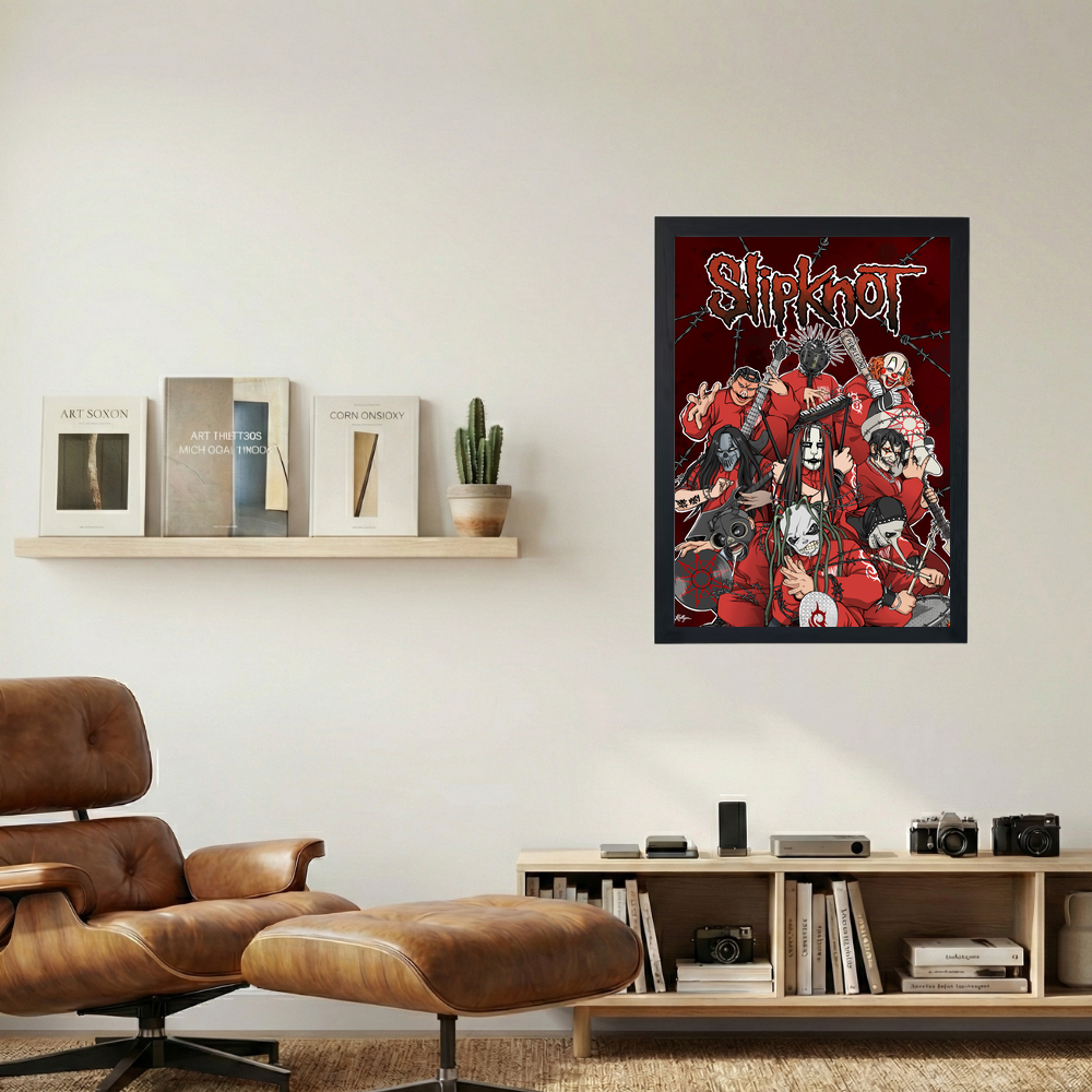 Slipknot Illustration Poster