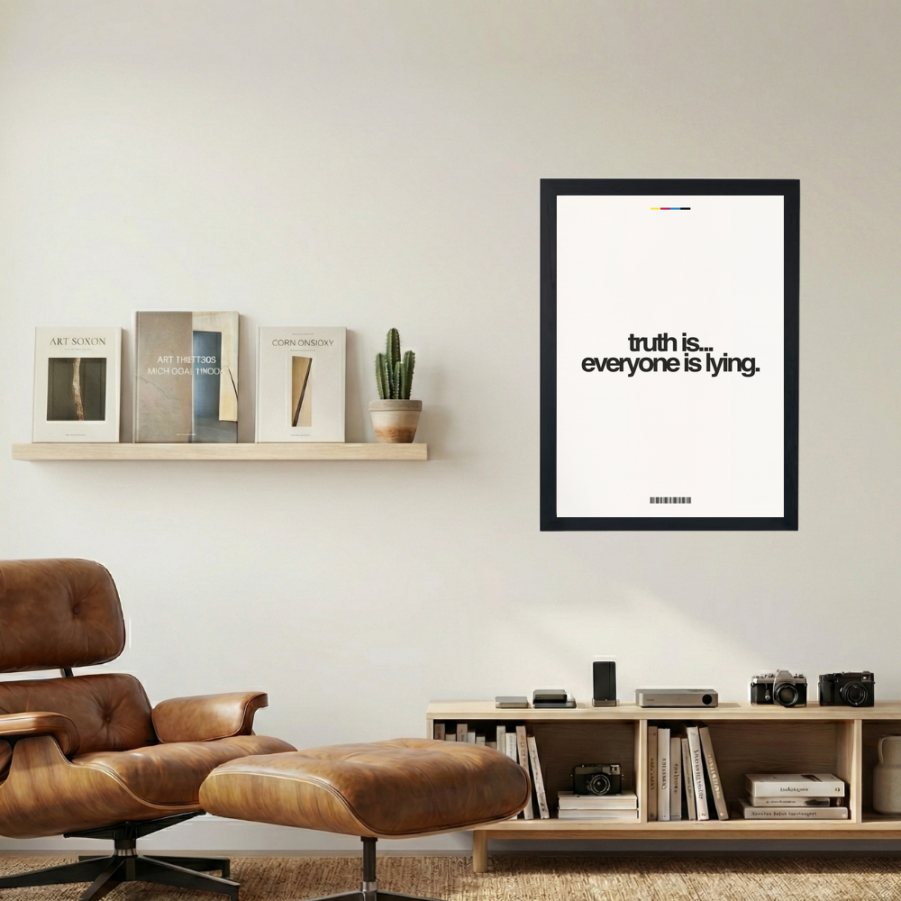 Truth Is...' Poster