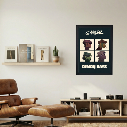 Gorillaz 'Demon Days' Poster
