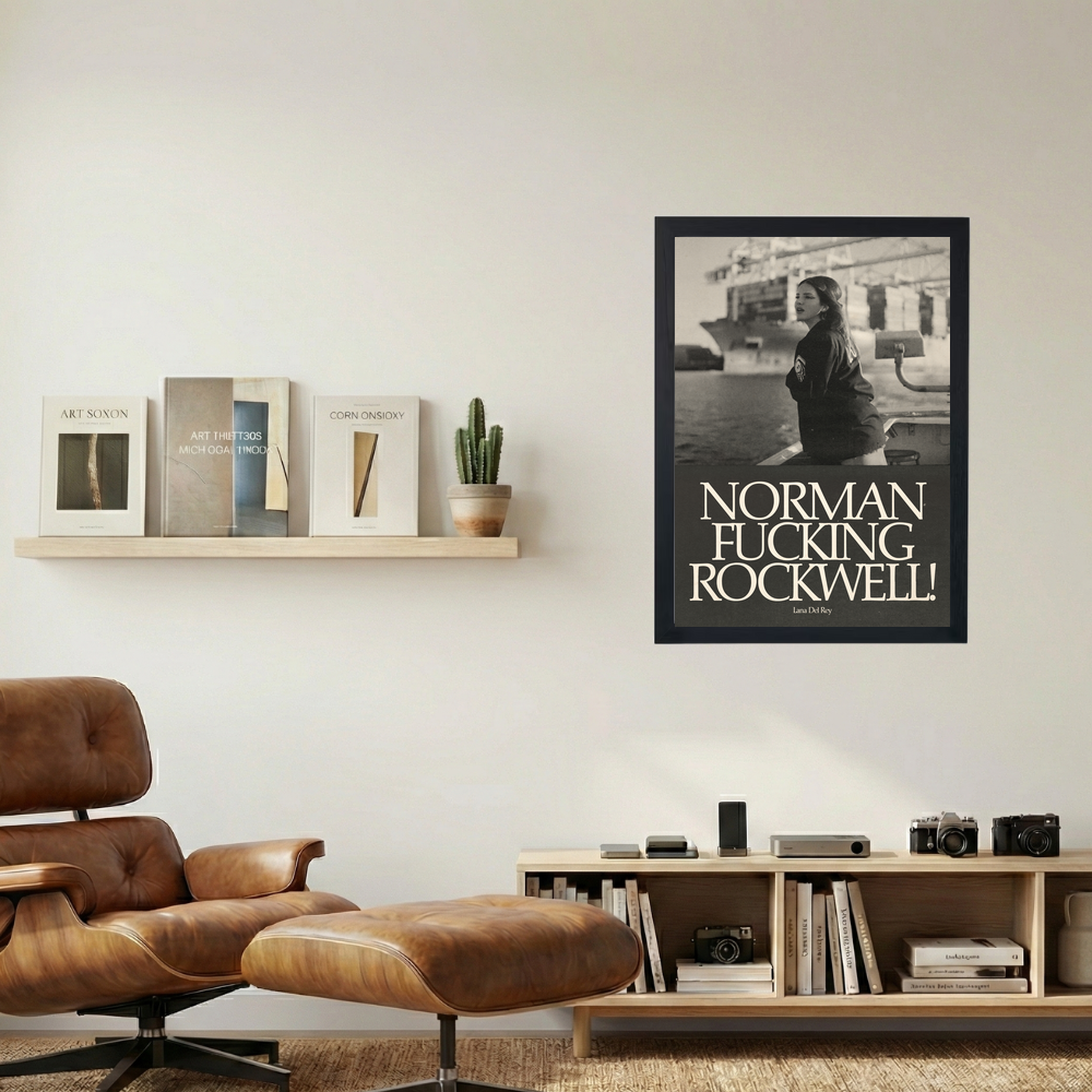 Lana Del Rey 'Norman F**king Rockwell!' Poster
