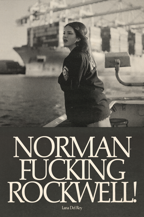 Lana Del Rey 'Norman F**king Rockwell!' Poster