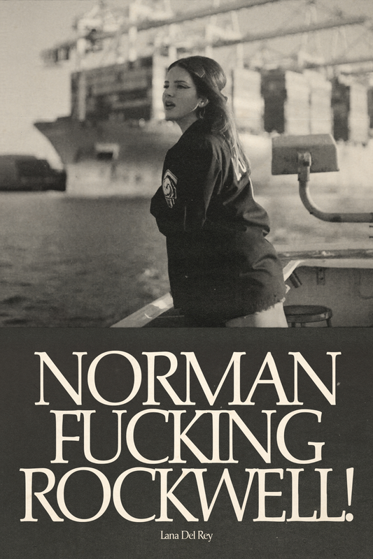 Lana Del Rey 'Norman F**king Rockwell!' Poster