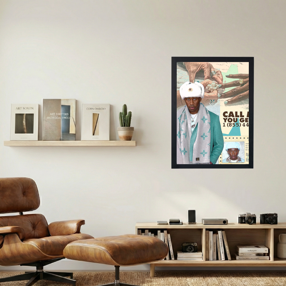Tyler The Creator 'CALL ME Collaged' Poster