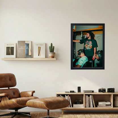 J. Cole 'Studio' Poster