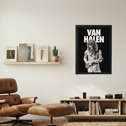 Van Halen B&W Poster