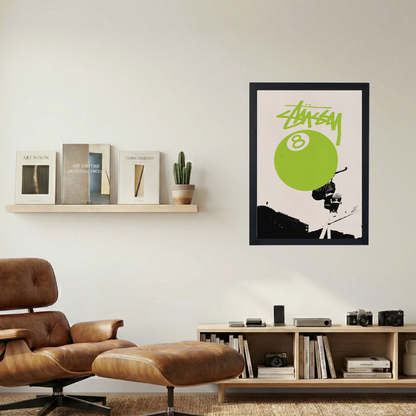 Stssy 'Sk8-Ball' Poster