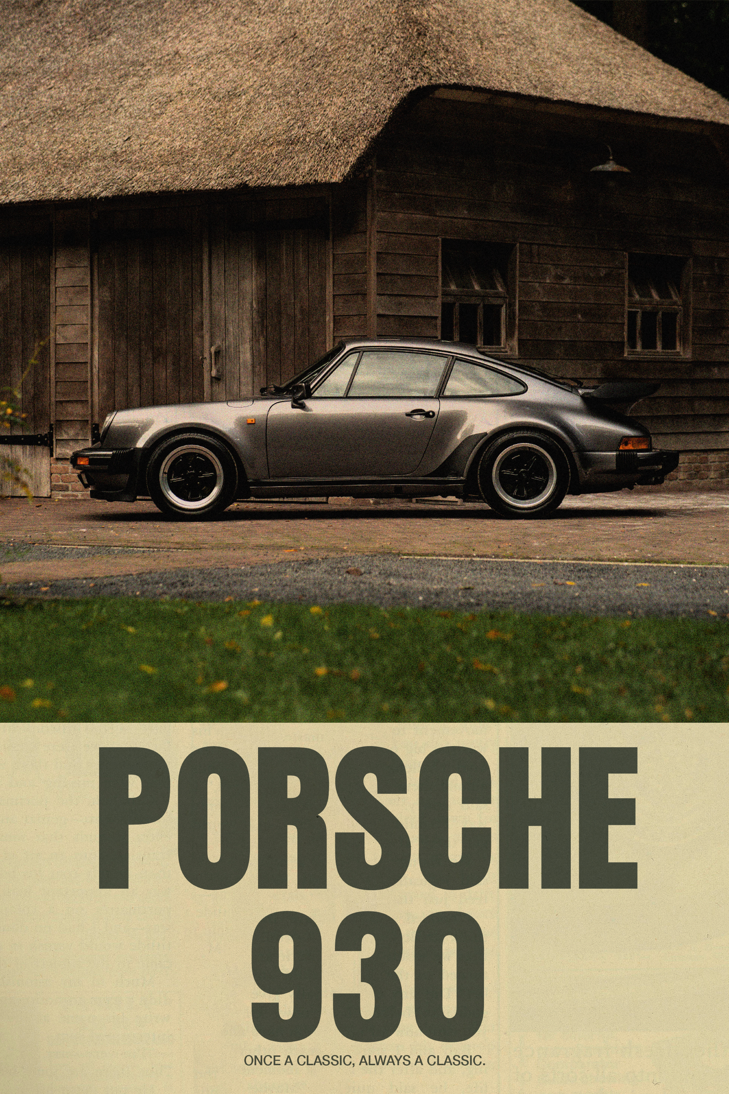 Porsche 930 Poster