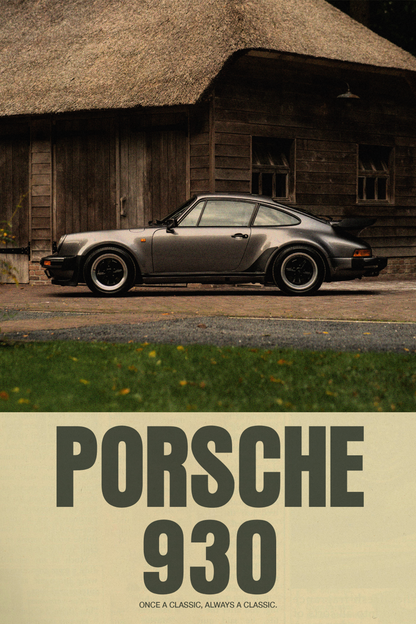 Porsche 930 Poster