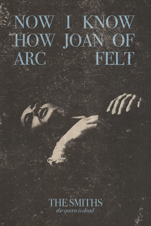 The Smiths 'Joan of Arc' Poster