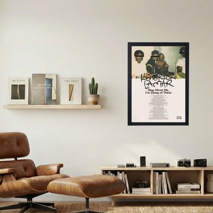 Kendrick Lamar 'Sing About Me' Lyrics Poster