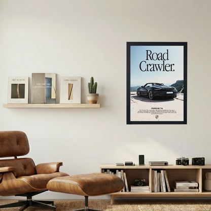 Porsche 718 'Road Crawler' Poster V5