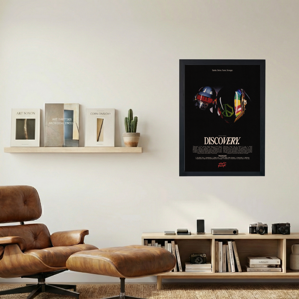 Daft Punk 'Discovery' Poster