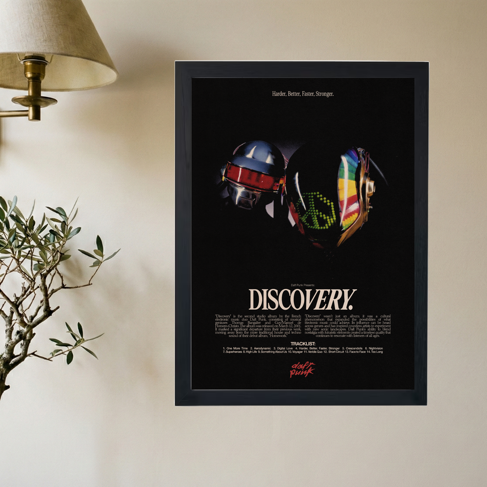 Daft Punk 'Discovery' Poster