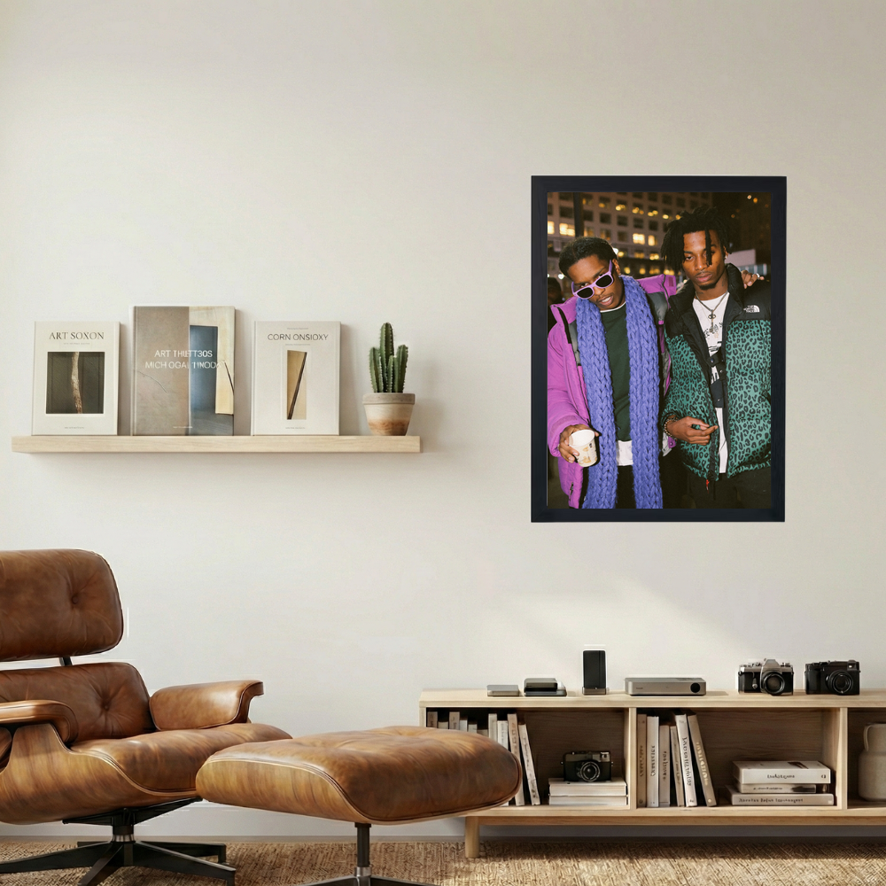 A$AP Rocky x Playboi Carti 'New Choppa' Poster