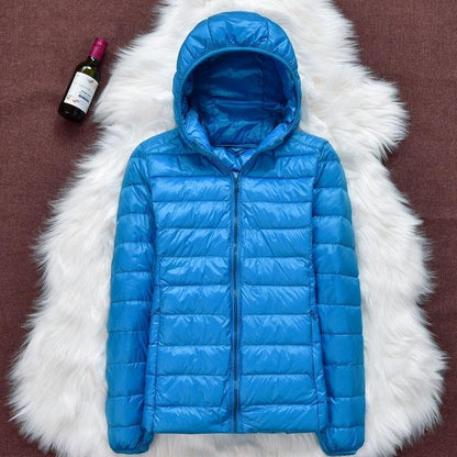North - New Waterproof Jacket with White Duck Feathers