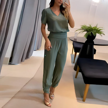 Camille Blouse & Trouser Set