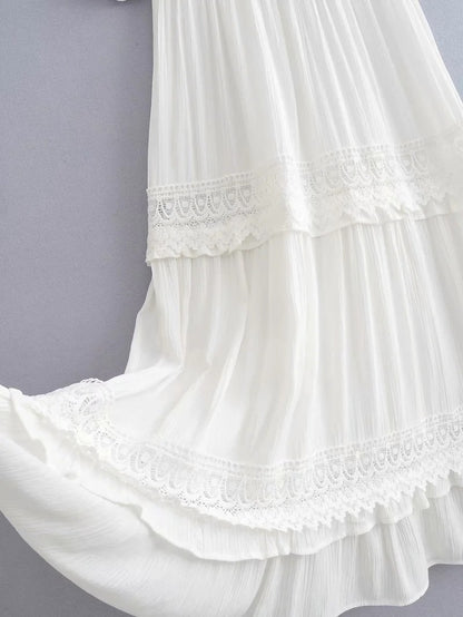 Summer Breeze White Dress