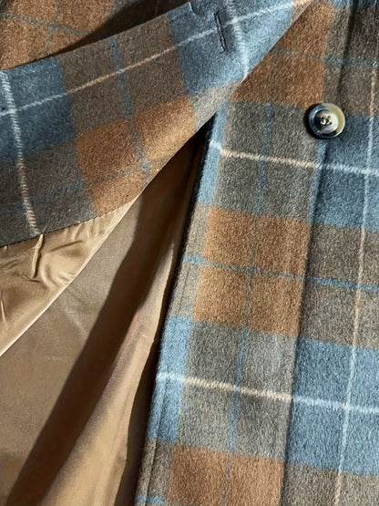 Miah – Tartan Tweed Coat