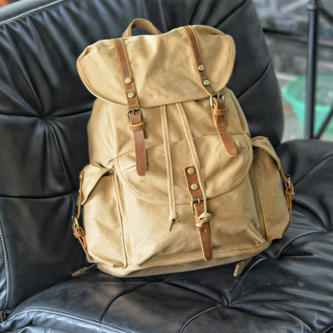 Military Canvas Backpack | Harold