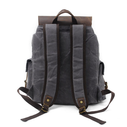 Waxed Canvas Backpack | Logan