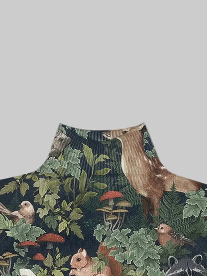 MINA™ | Forest-Inspired Knitted Sweater