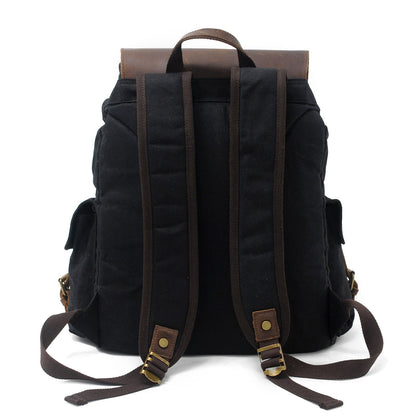 Waxed Canvas Backpack | Logan